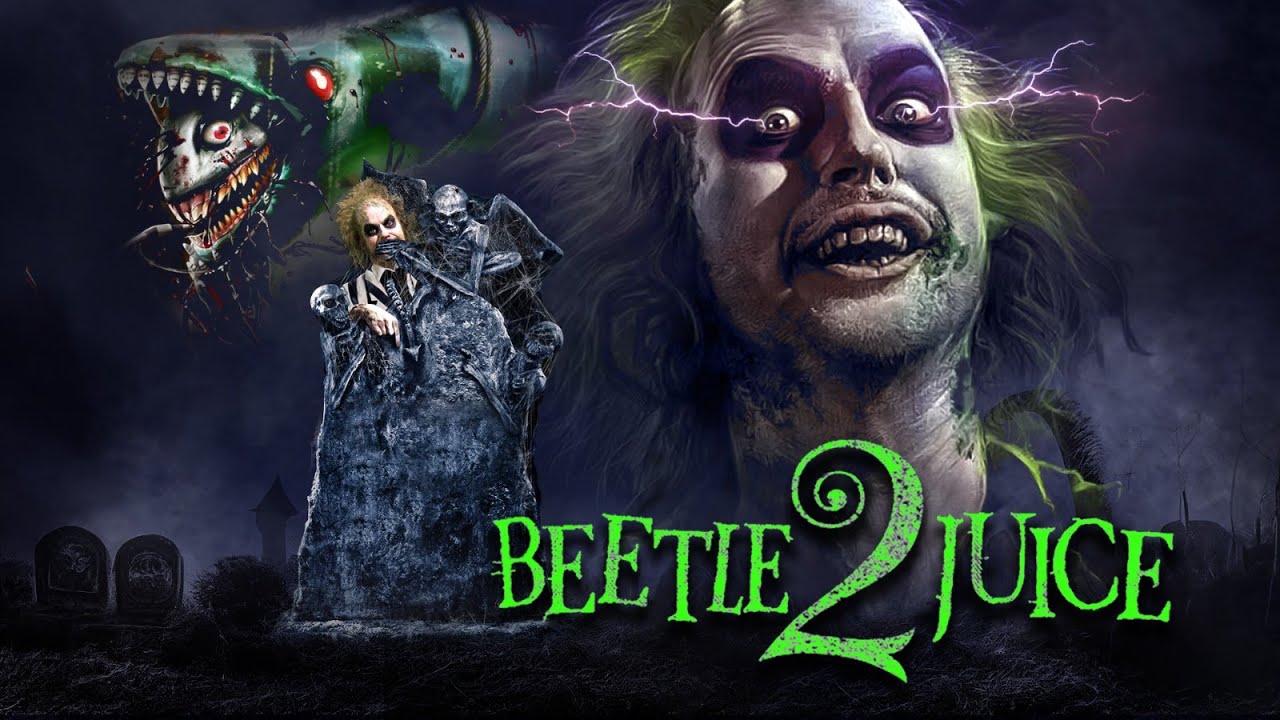 A poster of the movie Beetlejuice Beetlejuice